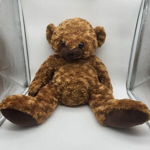 Manhattan Toy Plush Derby Cheeky Teddy Bear Rattle Ears 2009